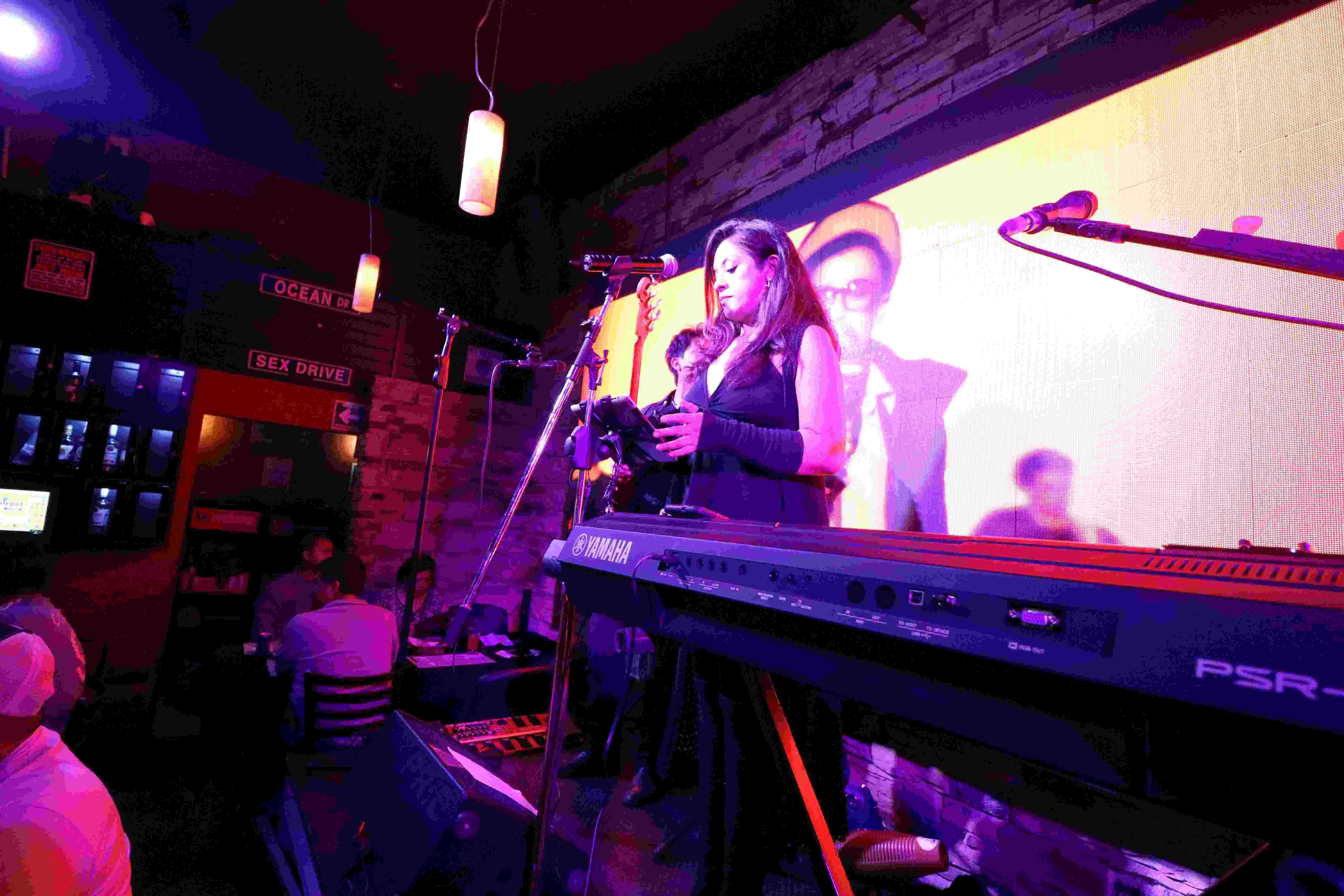 Grupo musical La Célula en evento privado