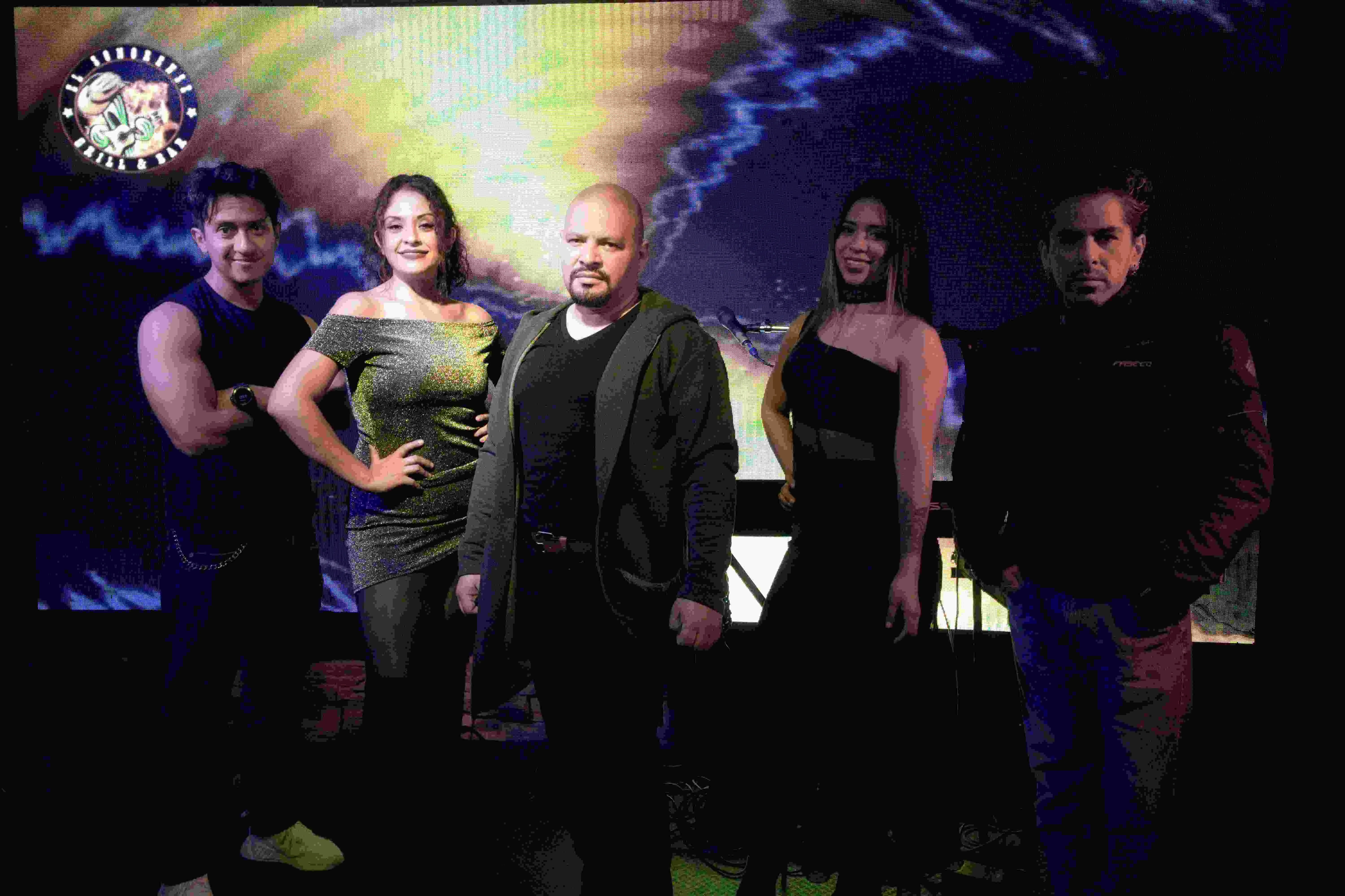 Grupo musical La Célula en festival